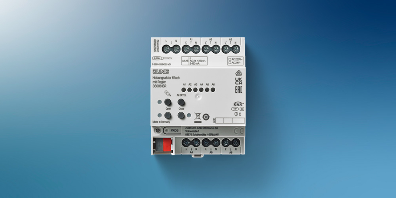 KNX Heizungsaktor 6-fach bei Dimitri Baumbach Elektrotechnik in Büdingen